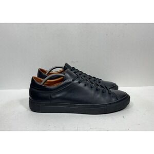 Beckett Simonon Reid Black Leather Sneakers Men's Size 11 Shoes